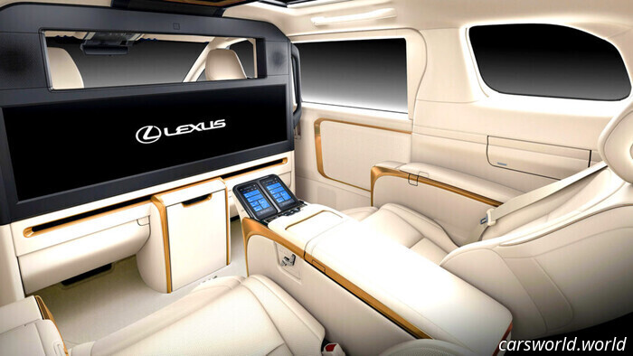 Nunca habías sido mimado así en el asiento trasero de un Lexus antes | Carscoops